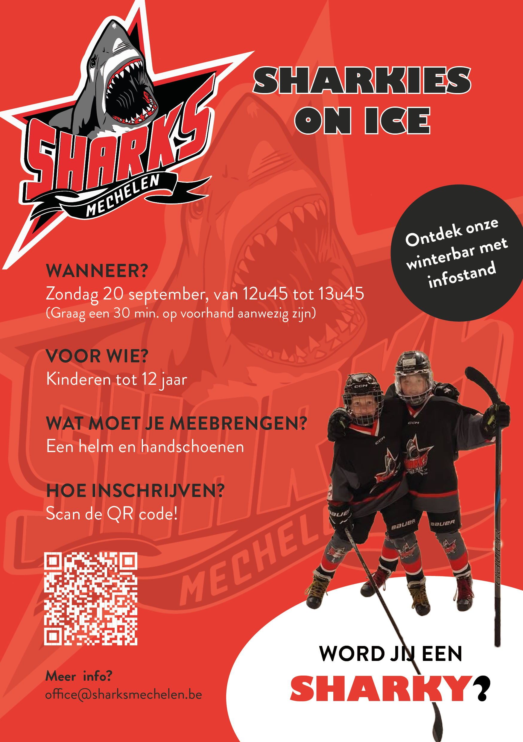 Sharkies on Ice — word jij een Sharky?